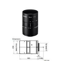 RICOH FL-BC3518-9M 1.1" 35mm 9 Mega-Pixel Lens (Manual Iris Lens, compatible with up to 12 mega-pixel cameras)