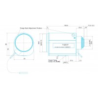 1/3-inch 6-60mm F1.0-1200 Motorized Zoom Lens