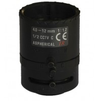 1/2 inch 4.0-12.0mm F1.2-Close Manual Iris Lens
