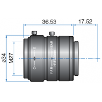 1/2-inch - 2/3-inch Format High Resolution Megapixel Lens