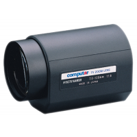 (discontinued) 1/2" 7.5-120mm F1.6 16X Motorized Zoom, Video Auto Iris W/spot & Man. Override (C Mount)
